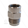 1/2" - Gegennippel - Edelstahl - 250 Bar - Ø11mm - max 150°C - Viton Dichtring - 3/8" IG