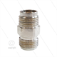 1/2" - Gegennippel - Messing - 250 Bar - Ø11mm - max 150°C - Viton Dichtring - 1/2" AG