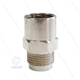 1/2" - Gegennippel - Messing - 250 Bar - Ø11mm - max 150°C - Viton Dichtring - 1/2" IG