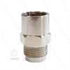 1/2" - Gegennippel - Messing - 250 Bar - Ø11mm - max 150°C - Viton Dichtring - 1/2" IG