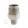 1/2" - Gegennippel - Messing - 250 Bar - Ø11mm - max 150°C - Viton Dichtring - 1/4" AG