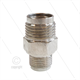 1/2" - Gegennippel - Messing - 250 Bar - Ø11mm - max 150°C - Viton Dichtring - 3/8" AG