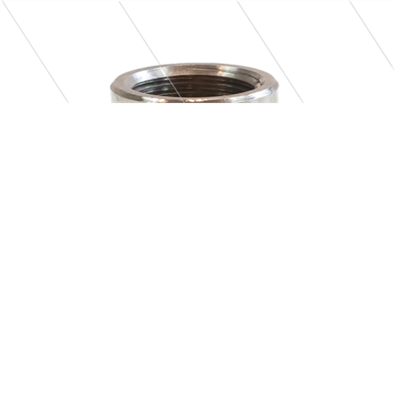 1/2" - Gegennippel - Messing - 250 Bar - Ø11mm - Viton Dicht