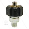 1/2" - Handverschraubung - 250 Bar - Messing - Ø11mm - max 150°C - 1/4" AG