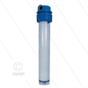 1" Filtergehäuse mit Filtereinsätze - Filtertasse transparent - 20" Baumwolle Einsatz - 20
