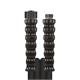 1SN DN06 250 bar 10 M. DKO 22x1,5 : DKR 3/8  GKS Schwarz glatt