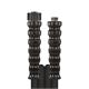 1SN DN06 250 bar 25 M. DKO 22x1,5 : DKR 1/4  GKS Schwarz glatt