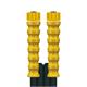 1SN DN08 210 bar 10 M. DKO 22x1,5 : DKO 22x1,5  gewickelte Decke. Schwarz.
