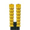 1SN DN08 210 bar 10 M. DKO 22x1,5 : DKO 22x1,5  gewickelte Decke. Schwarz.