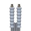 1SN DN08 210 bar 15 M. AGR 3/8 : AGR 3/8  gewickelte Decke. Armaturen kpl. aus Edelstahl