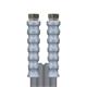 1SN DN10 210 bar 15 M. DKR 1/2 : DKR 1/2  gewickelte Decke. Armaturen kpl. aus Edelstahl