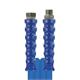 1SN DN12 180 bar 10 M.DKR 1/2" : AGR 1/2" blau gewickelte Decke.