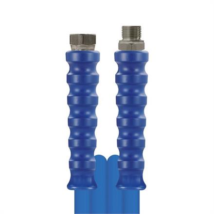 1SN DN12 180 bar 10 M.DKR 1/2" : AGR 1/2" blau gewickelte Decke.