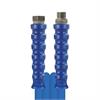 1SN DN12 180 bar 10 M.DKR 1/2" : AGR 1/2" blau gewickelte Decke.