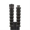 1ST DN10 210 bar 15 M. DKO 22x1,5 : DKR 3/8  GKS Schwarz glatt