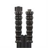 2SC DN08 400 bar 20 M. DKO 22x1,5 : DKR 1/4  GKS Schwarz glatt