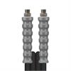 2SC DN10 400 bar 1,5 M. AGR 3/8 : AGR 3/8  gewickelte Decke. Armaturen kpl. aus Edelstahl