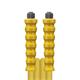 2SC DN10 400 bar 10 M. DKOL 18x1,5 : DKOL 18x1,5 gewickelte Decke.