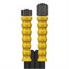 2SC DN10 400 bar 15 M. DKO 22x1,5 : DKO 22 drehbar  GKS Gelb