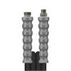 2SC DN10 400 bar 20 M. DKR 3/8" : AGR 3/8"  gewickelte Decke. Armaturen kpl. aus Edelstahl
