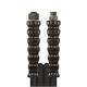 2SC DN12 300 bar 90 M. DKOL 22x1,5 : AGR 3/8" gewickelte Decke.