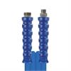 2SN DN10 500 bar 15 M.DKR 3/8 : AGR 3/8 gewickelte Decke. Armaturen kpl. aus Edelstahl