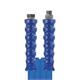 2SN DN10 500 bar 20 M.DKR 3/8 : AGR 3/8 gewickelte Decke. Armaturen kpl. aus Edelstahl