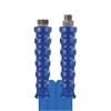 2SN DN10 500 bar 30 M.DKR 3/8 : AGR 3/8 gewickelte Decke. Armaturen kpl. aus Edelstahl