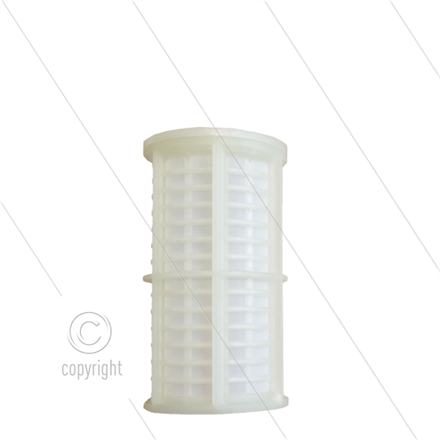 5" Filtereinsatz Kunsttoff waschbar - Nylon - 60 mµ - 13 l/min - H=120mm - max 40°C