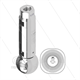 A30R - selbstdrehender Tankreiniger - Edelstahl 303 - 30 bis 140 Bar - 11 bis 15 l/min