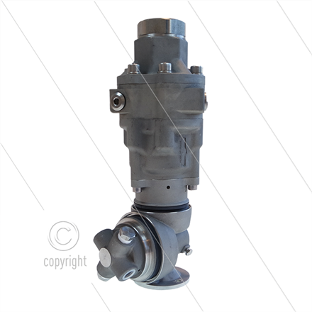 A80R - selbstdrehender Tankreiniger - Edelstahl 303 - 30 bis 140 Bar - 15 bis 21 l/min - 2