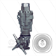 A80R2 - selbstdrehender Tankreiniger - Edelstahl 303 - 30 bis 140 Bar - 60 bis 70 l/min
