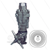 A80R2 - selbstdrehender Tankreiniger - Edelstahl 303 - 30 bis 140 Bar - 60 bis 70 l/min
