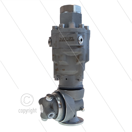 A80RA ATEX - selbstdrehender Tankreiniger - Edelstahl 303 - 30 bis 140 Bar - 30