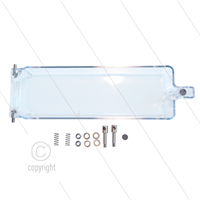 Abdeckkappe Münzeinwurf mit Magnet und gefederter Fixierung