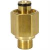 Adapter K-Lock-6 3/8"AG : TR22IG Messing