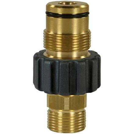Adapter M27x1,5 AG : M21x1,5 AG Messing