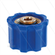 AR1 - 1/2" - Handverschraubung - blau - Messing - 250 Bar - Ø15mm - max 160°C - 1/4" IG