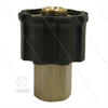 AR1 - M22x1,5 - Handverschraubung - Messing - 250 Bar - Ø14mm - max 160°C - 1/4" IG