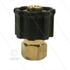 AR1 - M22x1,5 - Handverschraubung - Messing - 250 Bar - Ø14mm - max 160°C - 3/8" IG