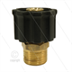AR1 - M22x1,5 - Handverschraubung - Messing - 250 Bar - Ø15mm - max 160°C - M22x1,5 AG