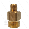 AR3 - M22x1,5 - Gegennippel - Messing - 250 Bar - Ø14mm - mit Innensechskant für Kränzle