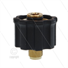 AR5 - M22 x 1,5 - Handverschraubung - Messing - 250 Bar - Ø14mm - drehbar unter Druck