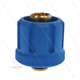 AR8 - M24x1,5 - Handverschraubung - Messing - 350 Bar - Ø14mm - max 160°C - 1/4" IG