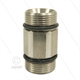 AR9 - M24x1.5 - Gegennippel - 600 Bar - Edelstahl - Ø15mm - max 160°C - M24x1,5 AG