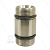 AR9 - M24x1.5 - Gegennippel - 600 Bar - Edelstahl - Ø15mm - max 160°C - M24x1,5 AG