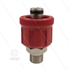 AR9 - M24x1.5 - Handverschraubung - Edelstahl - 600 Bar - Ø15mm - max 160°C - 3/8" AG