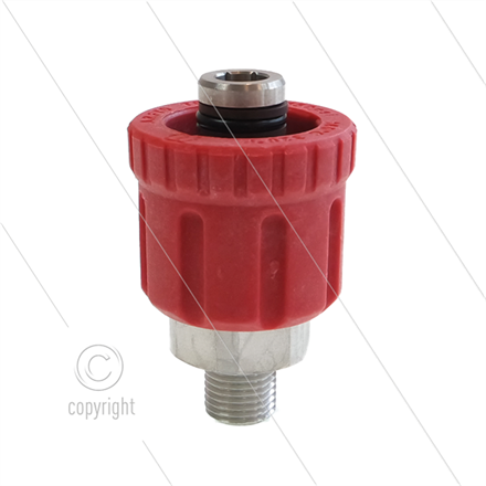 ARF70 M24x1.5 Handverschraubung - Edelstahl - 640 Bar - Ø15m