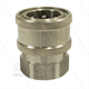 ARS350 - Kupplung - Edelstahl - 350 Bar - max 90°C - passend zu Nilfisk-Alto - 3/8" IG