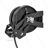 Automatik Schlauchaufroller Hybrid - Nylon / Stahl pulverbeschichtet schwarz - 15m - max
